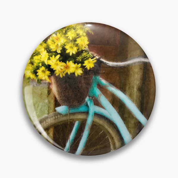 Item preview, Vintage Bicycle With Yellow Flowers designed and sold by art64.