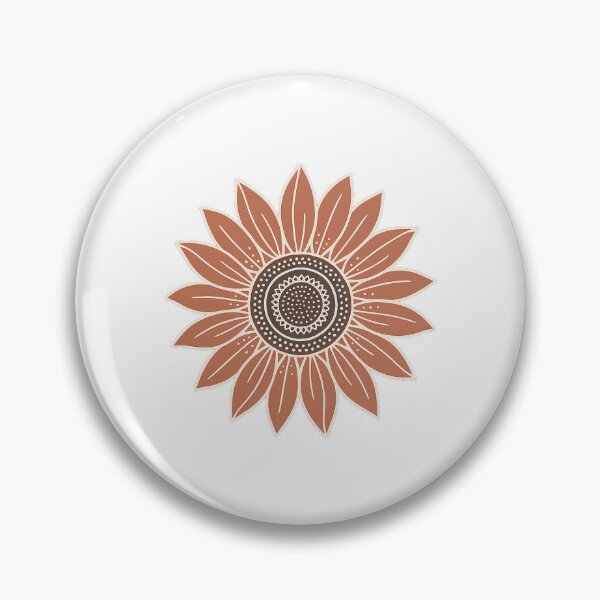 Item preview, Minimalist Sunflower Mandala Design designed and sold by chawezi.