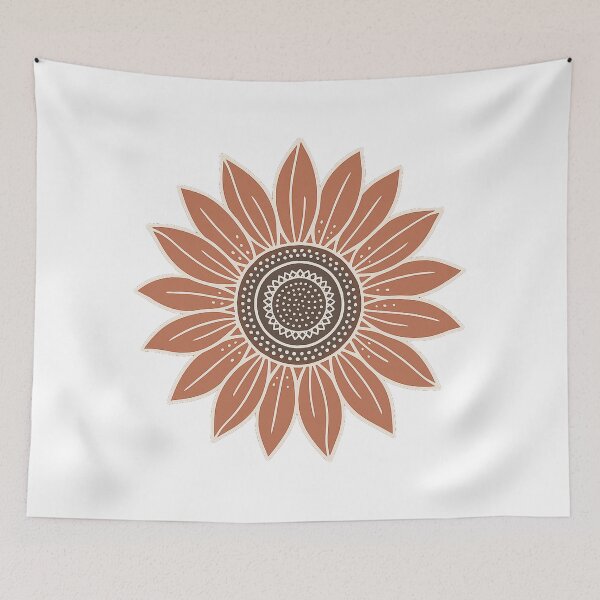 Item preview, Minimalist Sunflower Mandala Design designed and sold by chawezi.