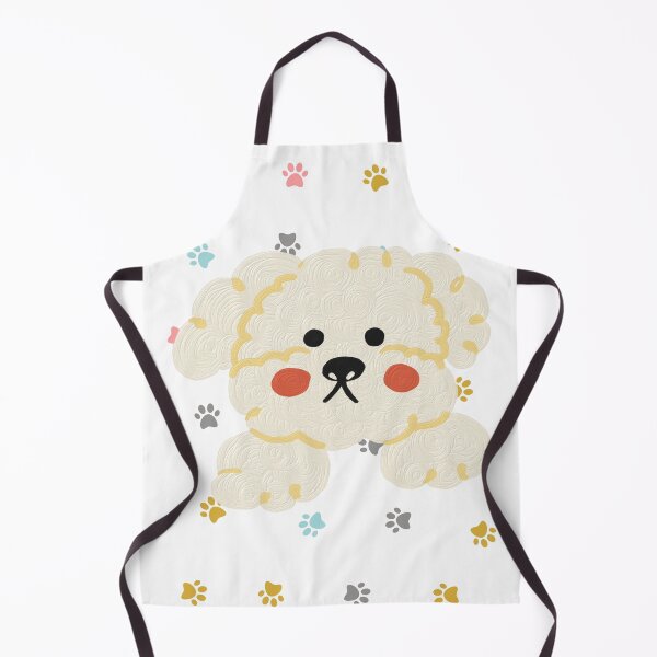 Item preview, Pawfect Pup – Cute Dog with Paw Print Background" designed and sold by Beriidesign.