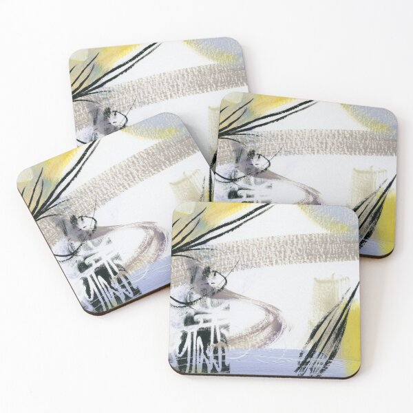 Item preview, Gone Fishin': abstract art by Edie's Arts designed and sold by EdiesArts.