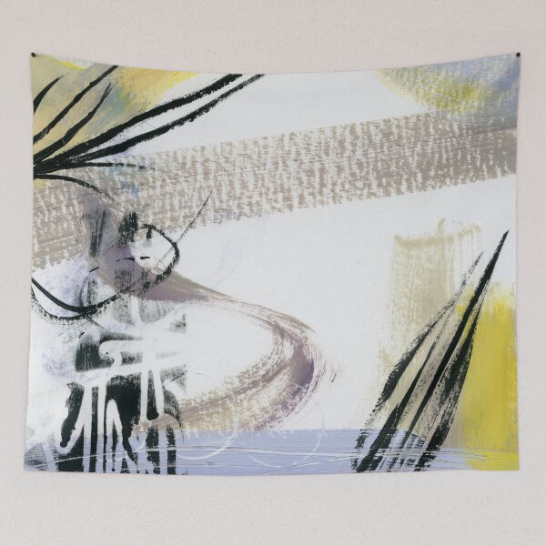 Item preview, Gone Fishin': abstract art by Edie's Arts designed and sold by EdiesArts.