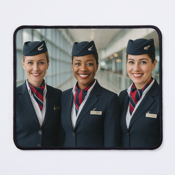 Item preview, British Airways Smiles at Terminal Calm designed and sold by Skyframe Aviation.