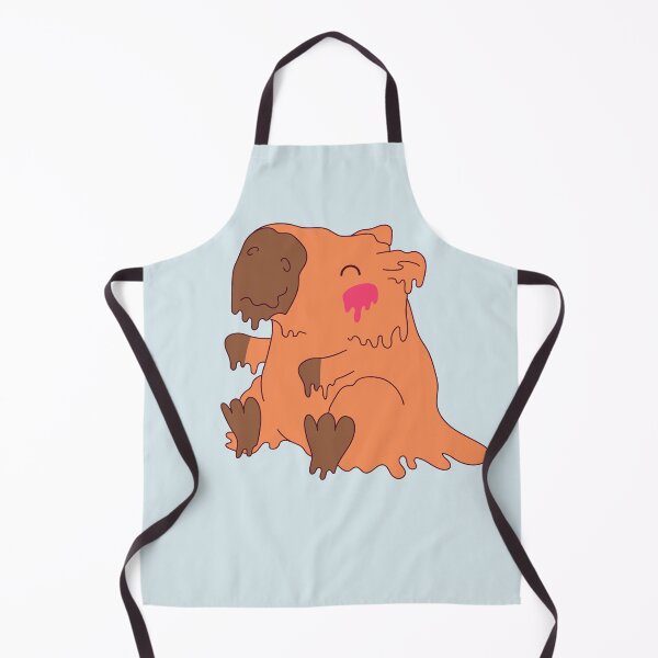 Item preview, Melting Chocolate Capybara – Cute Cartoon Animal designed and sold by EmeraldeaArt.