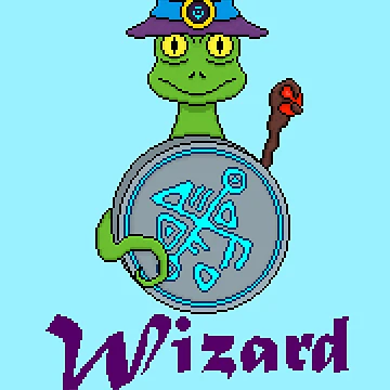 Artwork thumbnail, Wizard Lizard by Sean Arnold