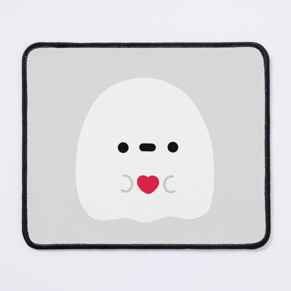 Item preview, Ghost of Love — Cute Heart-Holding Ghost Sticker designed and sold by Tiny Tails Studio.