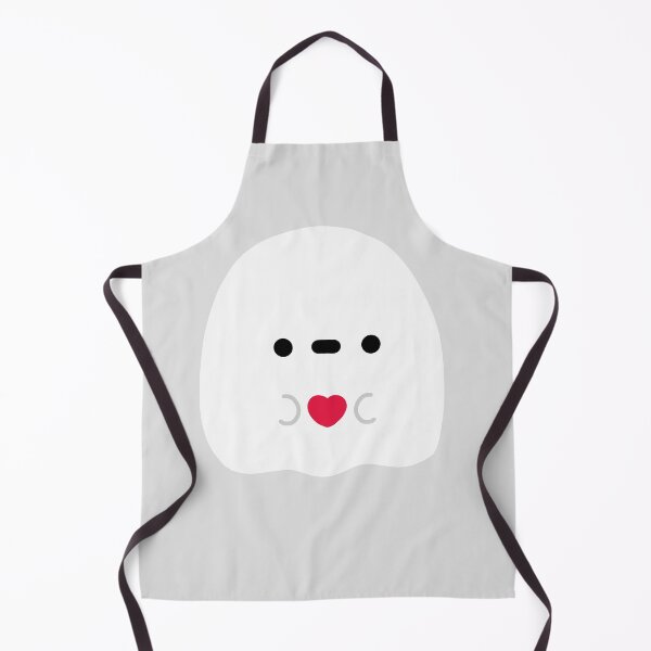 Item preview, Ghost of Love — Cute Heart-Holding Ghost Sticker designed and sold by Tiny Tails Studio.