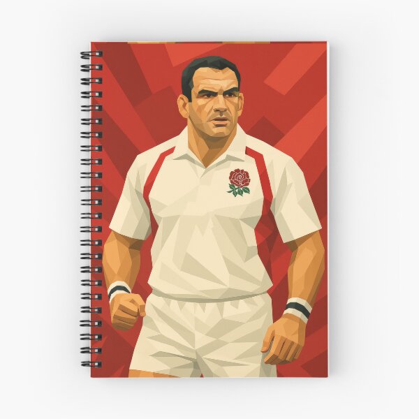 Item preview, Martin Johnson England Rugby Icon Vector Art designed and sold by kakarikihill.