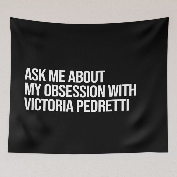 Item preview, Ask me About my Obsession with Victoria Pedretti designed and sold by deluluhaze.