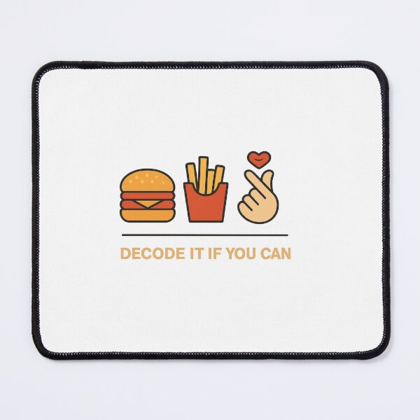 Item preview, Fast Food Code – Eat. Love. Decode. designed and sold by Minato_Monarch.