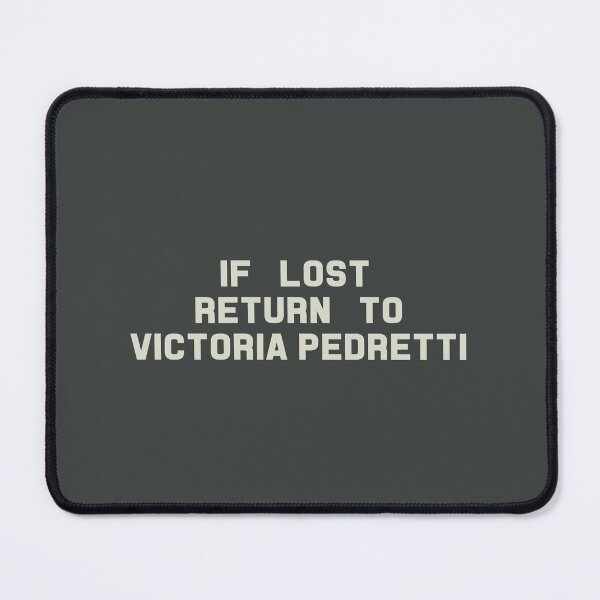 Item preview, If Lost Return to Victoria Pedretti Tee designed and sold by deluluhaze.