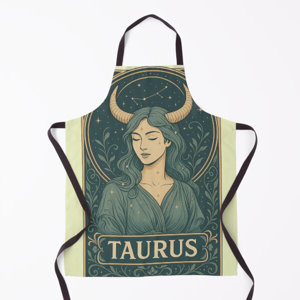 Item preview, Taurus Zodiac Sign – Elegant Astrology Art designed and sold by Spearhead Ink.