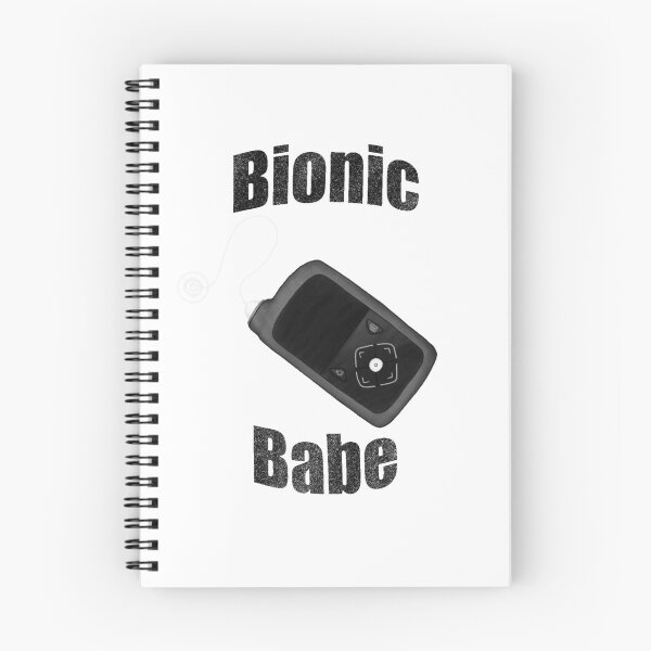 Item preview, black bionic babe insulin pump designed and sold by That Autist Artist.