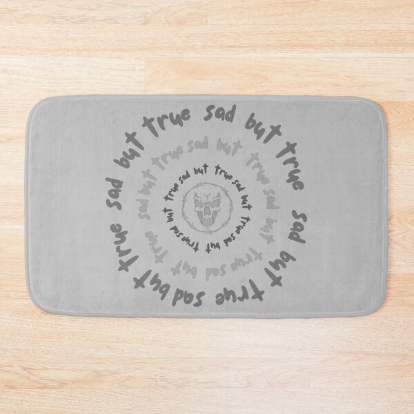 Item preview, Sad But True Circle – Dark Aesthetic Typography designed and sold by SmyrnaArtGalery.