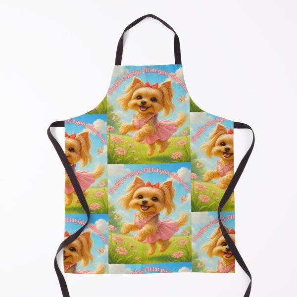 Item preview, Yorkie Glam Princess – "If You’re Lucky, I’ll Let You Adore Me" designed and sold by NoraCo.