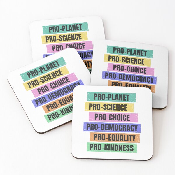 Item preview, Pro-Planet, Pro-Science, Pro-Democracy  designed and sold by jitterfly.