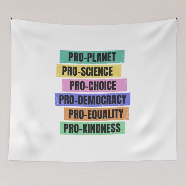 Item preview, Pro-Planet, Pro-Science, Pro-Democracy  designed and sold by jitterfly.