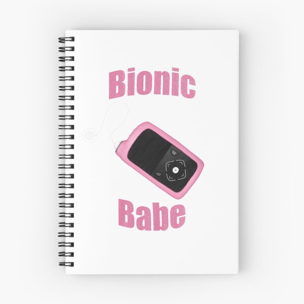 Artikelvorschau, Pink Bionic Babe Insulinpumpe entworfen und verkauft von That Autist Artist.