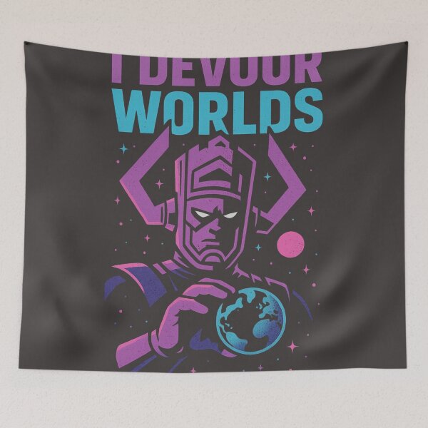 Item preview, I Devour Worlds – Cosmic Devourer designed and sold by LoomisDreams.