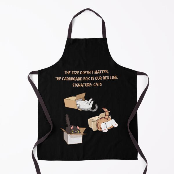 Item preview, Funny Cat in Cardboard Box – Signature Feline Humor designed and sold by SmyrnaArtGalery.