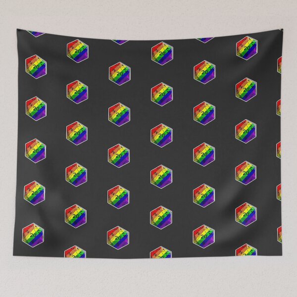 Item preview, Pride d20 designed and sold by PaintbrushPixel.