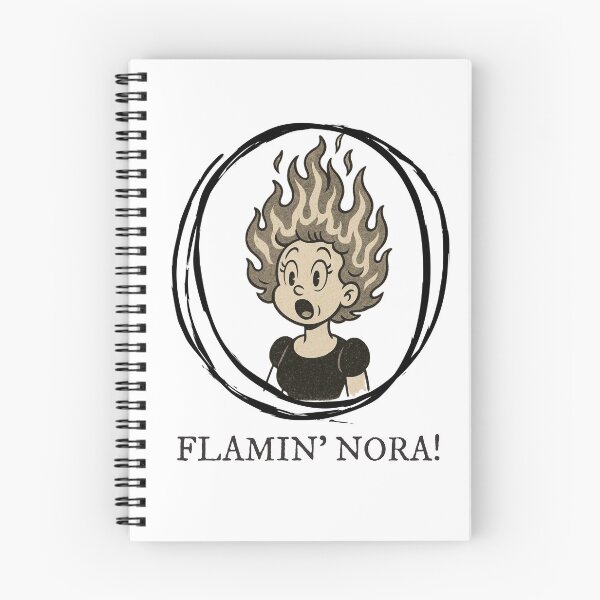 Item preview, Flamin' Nora! designed and sold by OddDuckProduct.