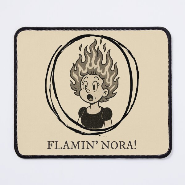 Item preview, Flamin' Nora! designed and sold by OddDuckProduct.