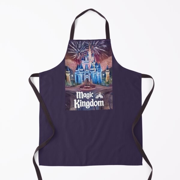 Item preview, Magic Kingdom w/ Text – Fireworks Oil Painting designed and sold by larrypnts.