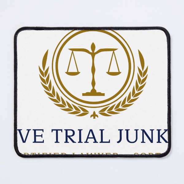 Item preview, Live Trial Junkie – Certified Lawyer… Sort Of | Funny Lawyer Shirt designed and sold by CloverBend.