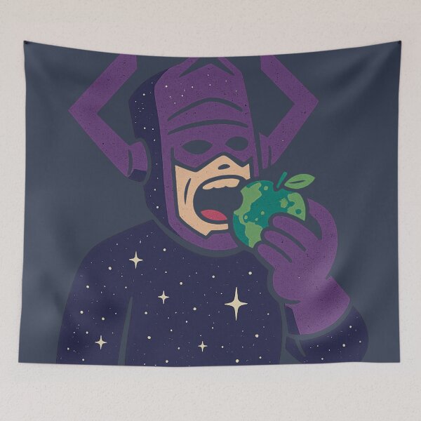 Item preview, Eats the Earth – Cosmic Humor Design designed and sold by LoomisDreams.