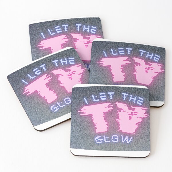 Item preview, I let the TV glow designed and sold by Mxmondayfunday.