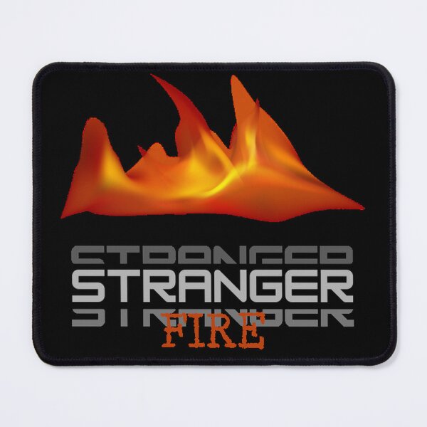 Item preview, Stranger Fire Flame T-Shirt – Bold Retro Design designed and sold by SmyrnaArtGalery.