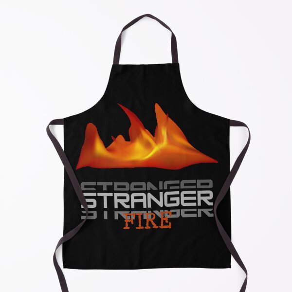 Item preview, Stranger Fire Flame T-Shirt – Bold Retro Design designed and sold by SmyrnaArtGalery.