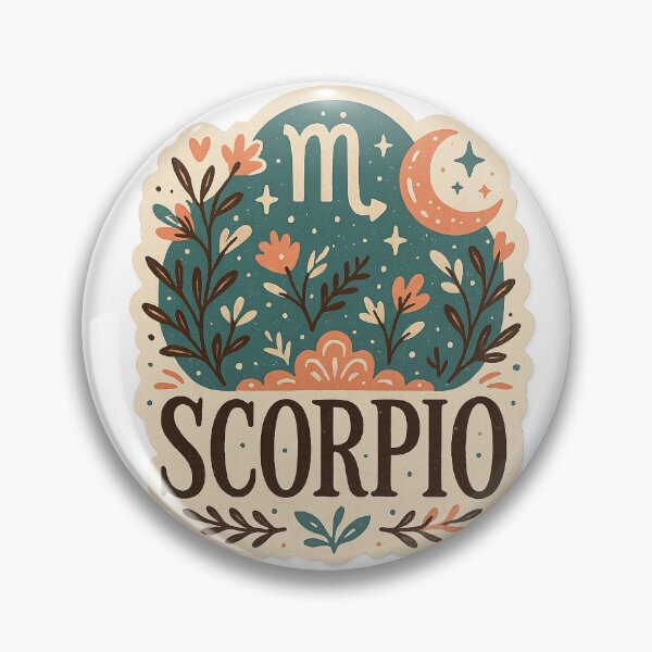 Item preview, Scorpio Zodiac Sticker – Mystical Celestial Design with Constellation and Stars designed and sold by alexiasmon.