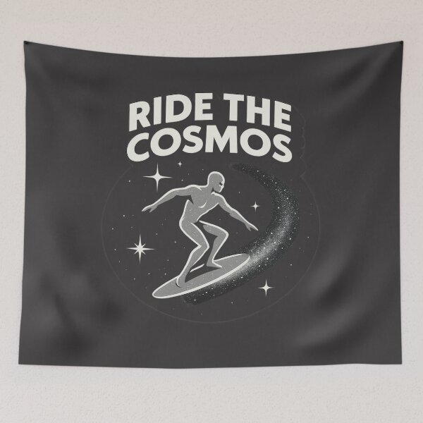 Item preview, Ride the Cosmos – Silver Surfer Style designed and sold by LoomisDreams.