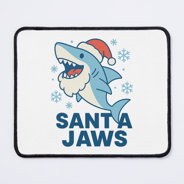 Item preview, Funny Santa Jaws Shark Christmas designed and sold by Tigerr3g.