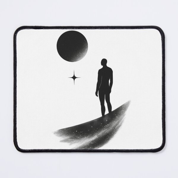 Item preview, Cosmic Silence – Minimal Silver Surfer designed and sold by LoomisDreams.