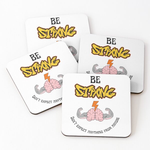 Item preview, Be Strong Brain Muscle T-Shirt for Fitness Motivation designed and sold by SmyrnaArtGalery.