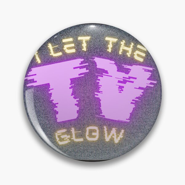 Item preview, TV Glow Enby designed and sold by Mxmondayfunday.