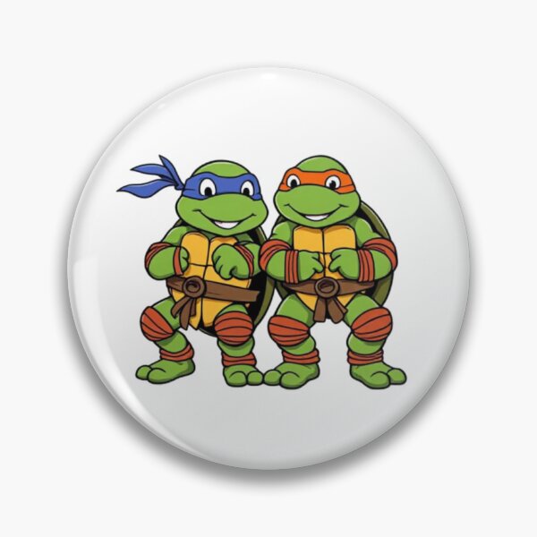 Item preview, Teenage Mutant Ninja Turtles Donatello and Michelangelo being awesome designed and sold by JonysCreativeDesigns.