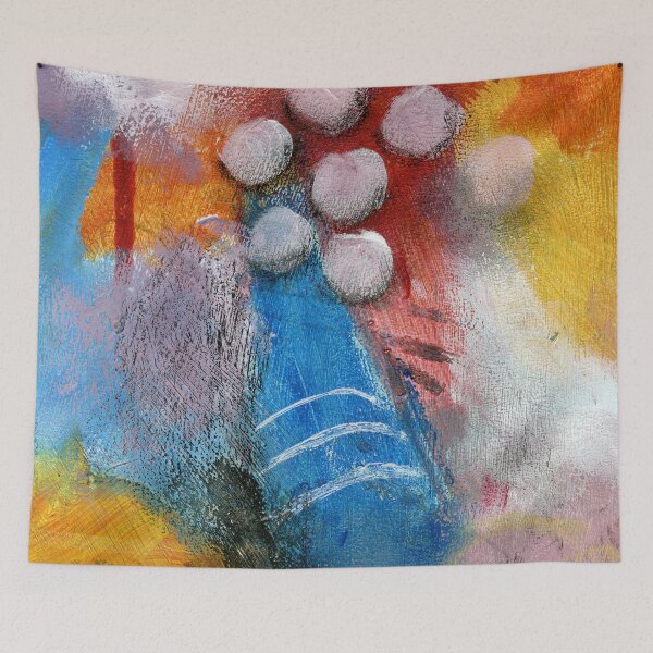 Item preview, The Juggler: Mystic Dance asbtract by Edie's Arts designed and sold by EdiesArts.
