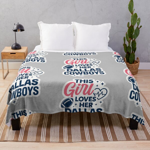 Item preview, This Girl Loves Her Dallas Cowboys Female Football Fan Pride designed and sold by CoachEkong.