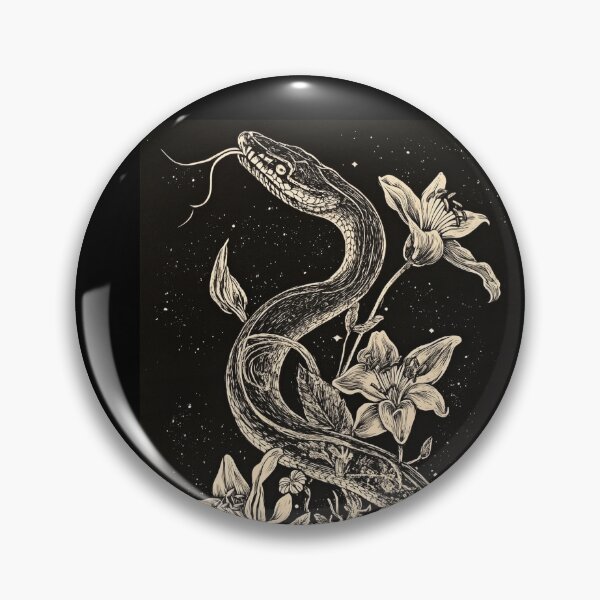 Item preview, Serpent in Bloom designed and sold by Bloawessome Inc..