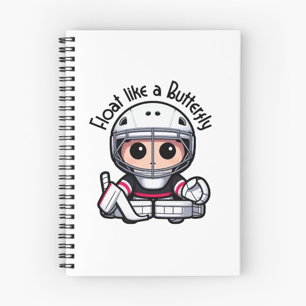 Item preview, Float like a Butterfly! Hockey Goalie Gift designed and sold by SSustainable.