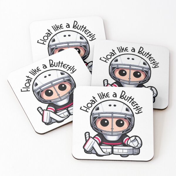 Item preview, Float like a Butterfly! Hockey Goalie Gift designed and sold by SSustainable.