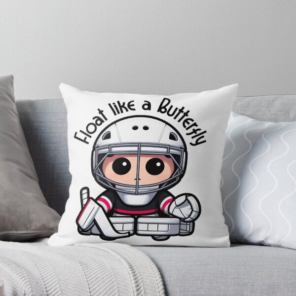 Item preview, Float like a Butterfly! Hockey Goalie Gift designed and sold by SSustainable.