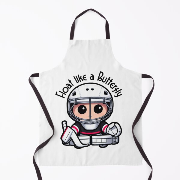 Item preview, Float like a Butterfly! Hockey Goalie Gift designed and sold by SSustainable.