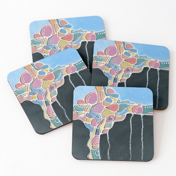 Item preview, Peaceful Horizon: Tranquility abstract by Edie's Arts designed and sold by EdiesArts.