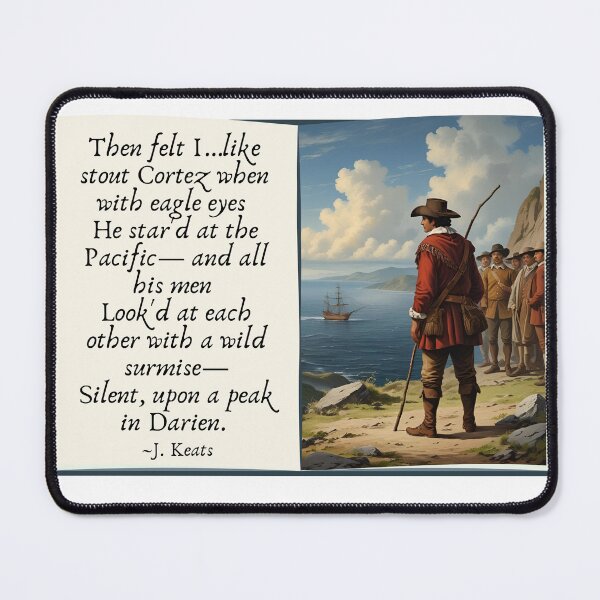 Item preview, Felt like Cortez - Keats designed and sold by stella literarium.