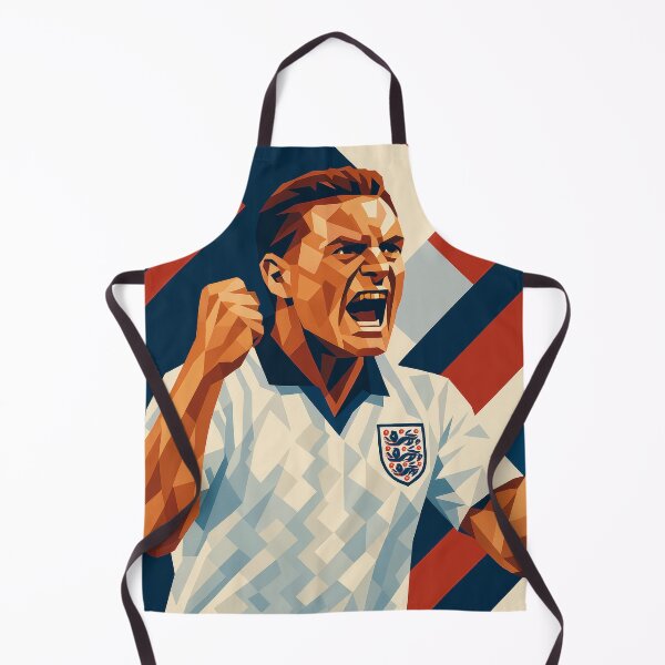 Item preview, Paul Gascoigne Football England Legend Vector Art designed and sold by kakarikihill.